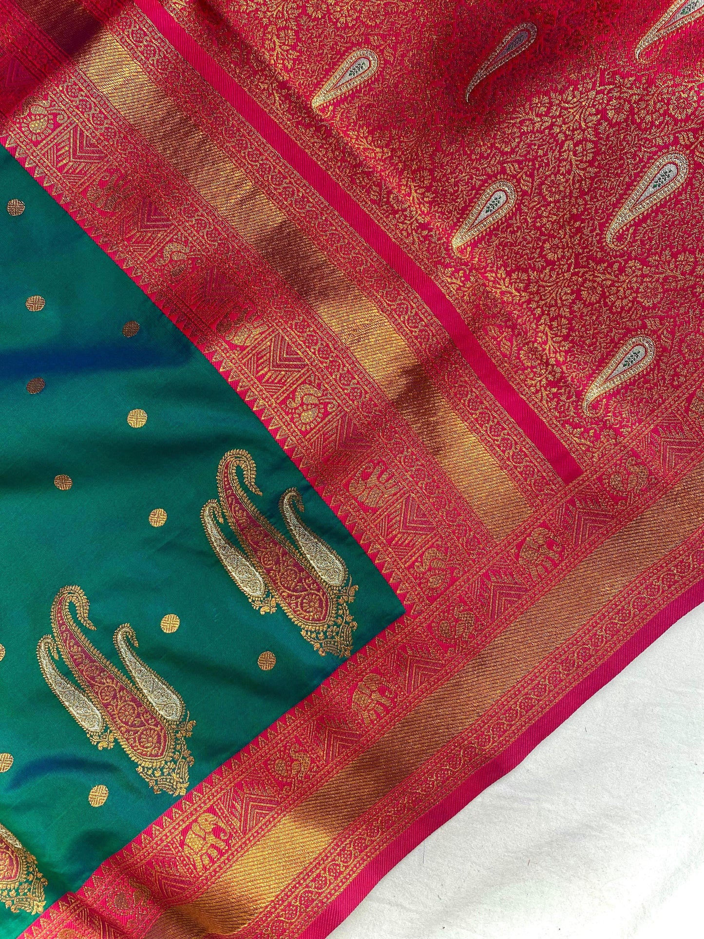 Paithani silk Kanchipuram weaving classic sarees