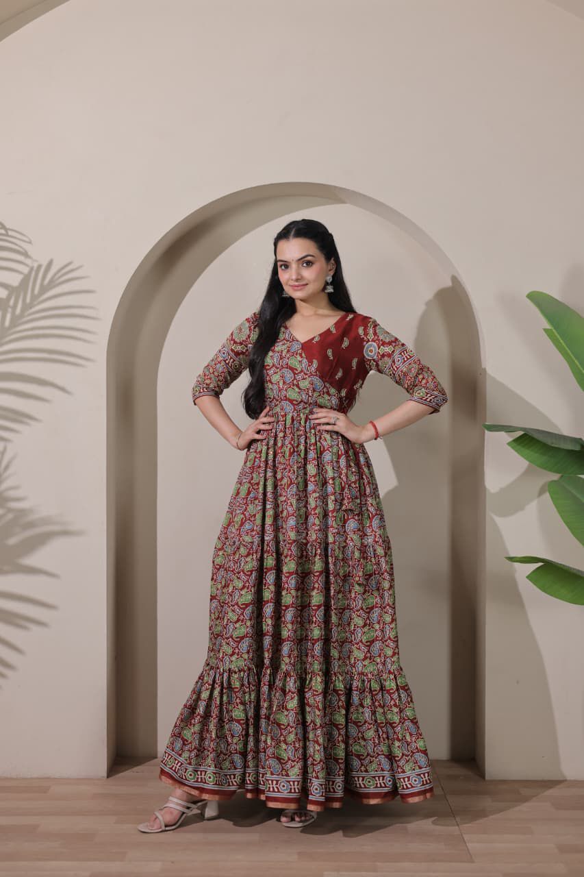 Angarakha party wear cafe gowns