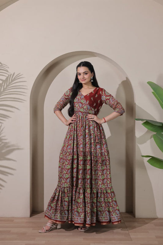 Angarakha party wear cafe gowns