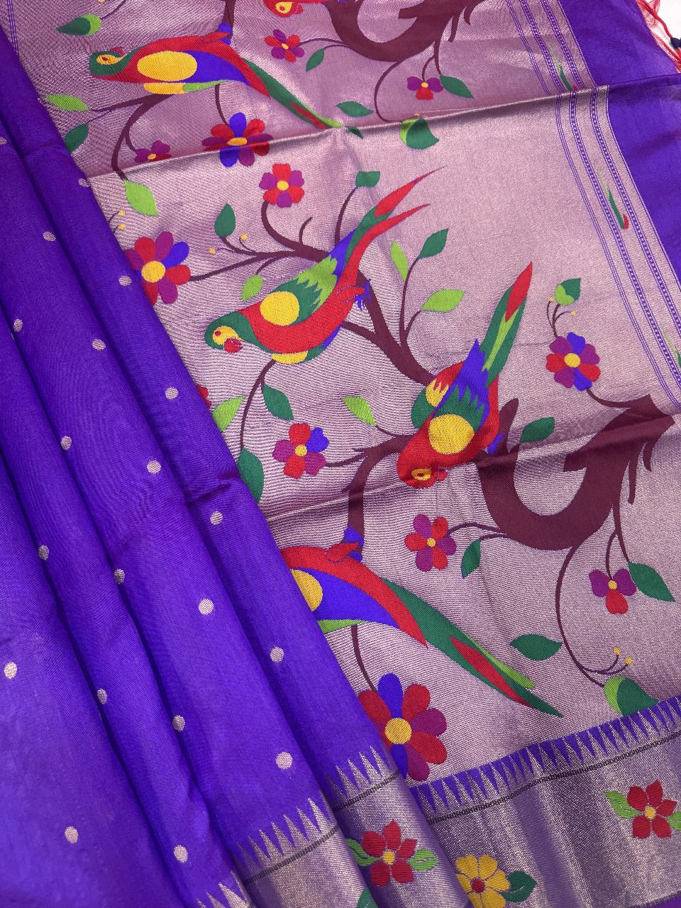 Tussar silk  Paithani Classic sarees