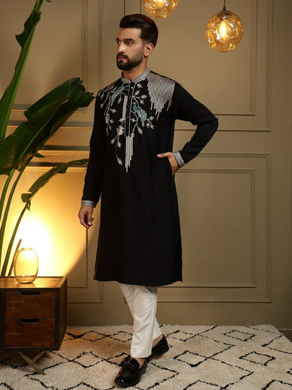 Gents work Embroidery kurta sets