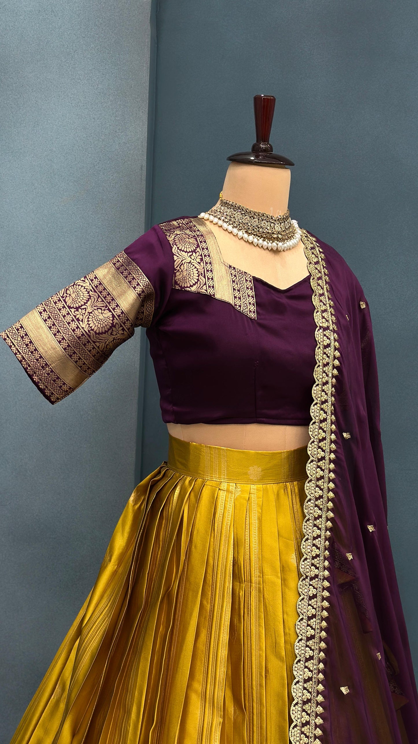 Kanchipuram Murari lehenga for traditional look