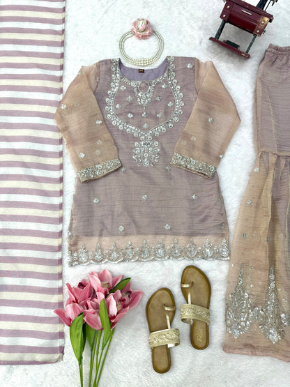 Anarkali model Sharara sets