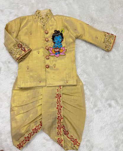 ✨ Krishna Design Maggam Work boys set  ✨