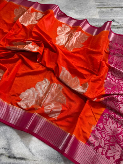 Katan Kanchi Handloom Silk Classic Trendy Saree