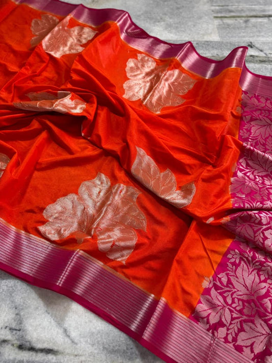 Katan Kanchi Handloom Silk Classic Trendy Saree