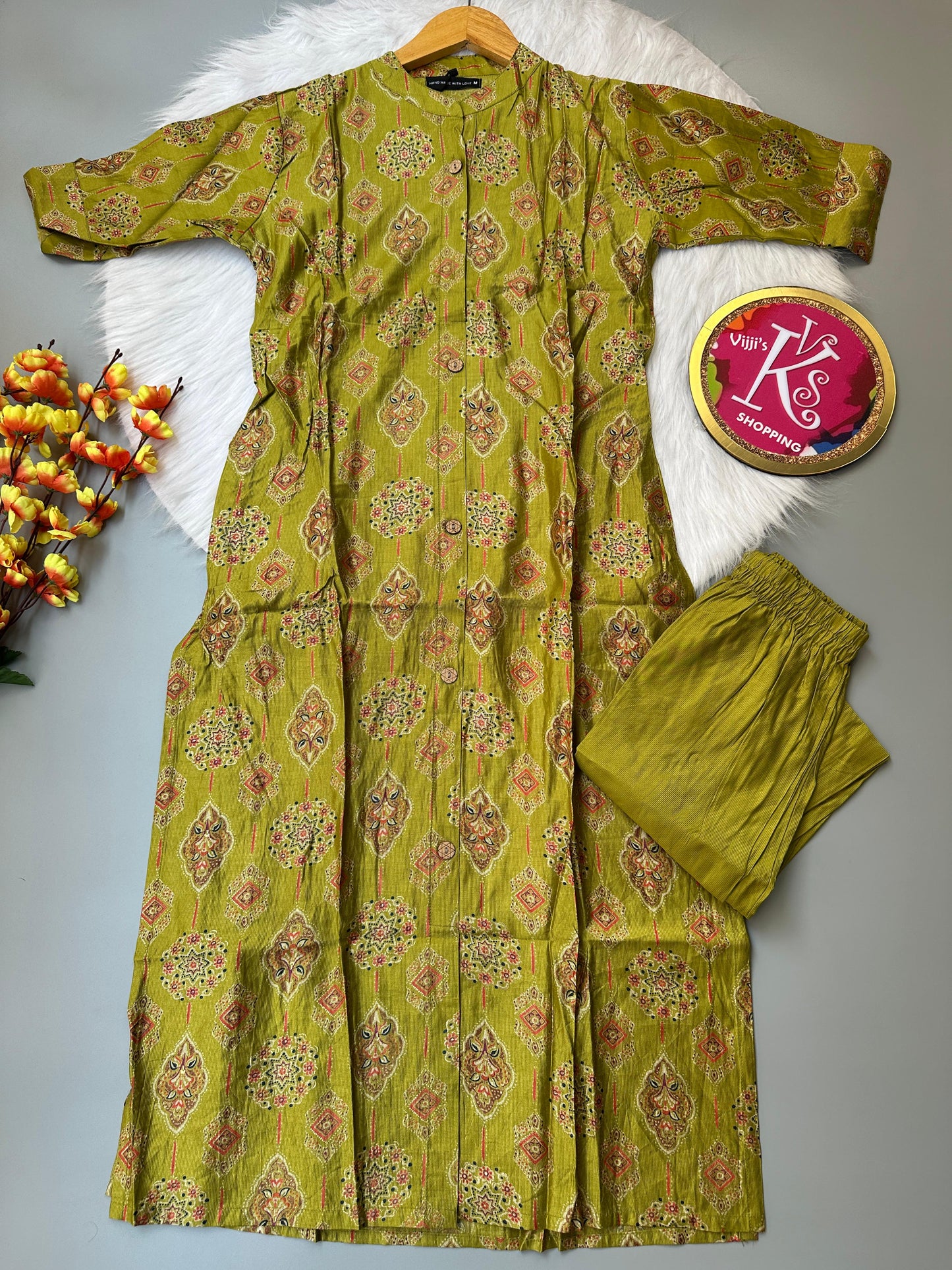 Summer special floral co-ord kurti sets