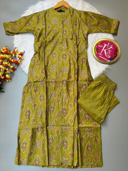 Summer special floral co-ord kurti sets