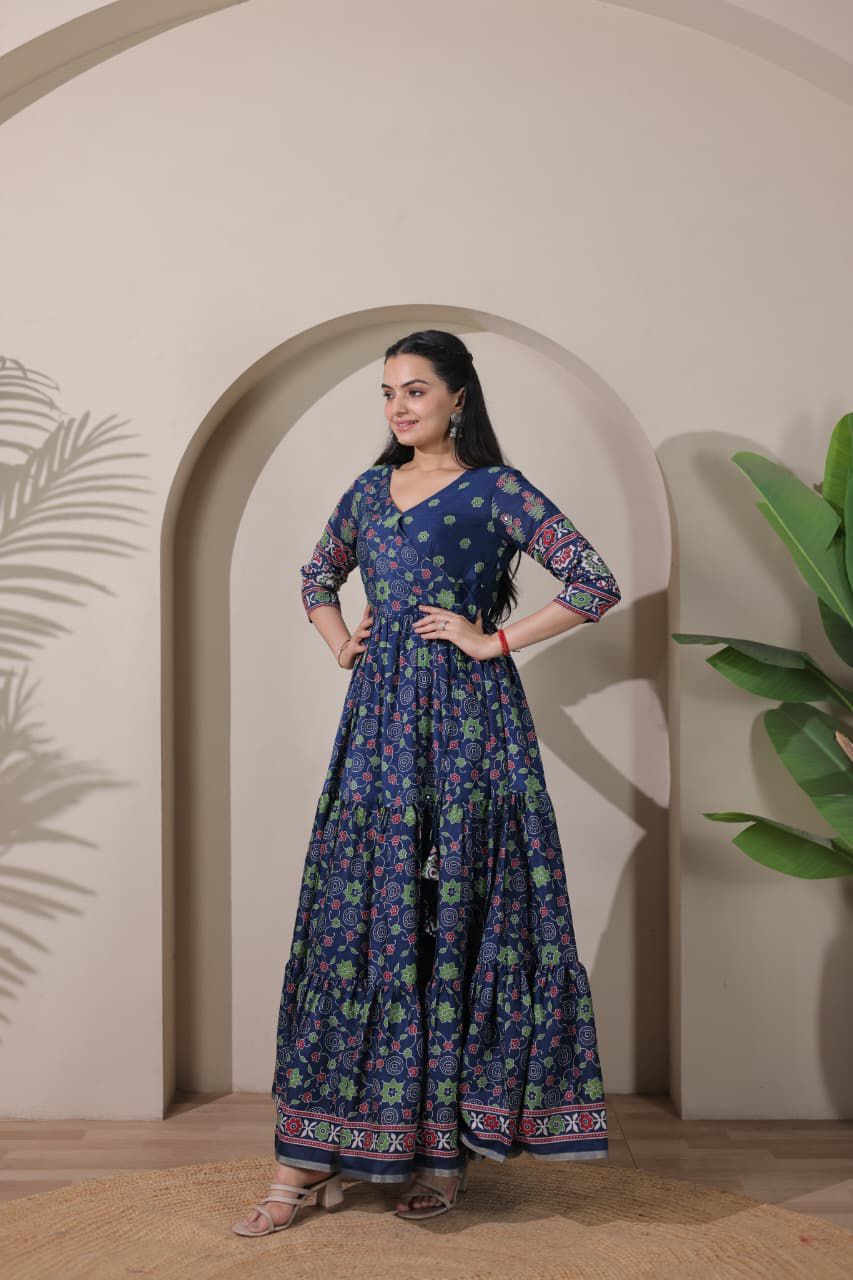 Angarakha party wear cafe gowns