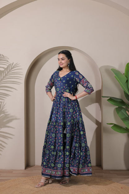 Angarakha party wear cafe gowns
