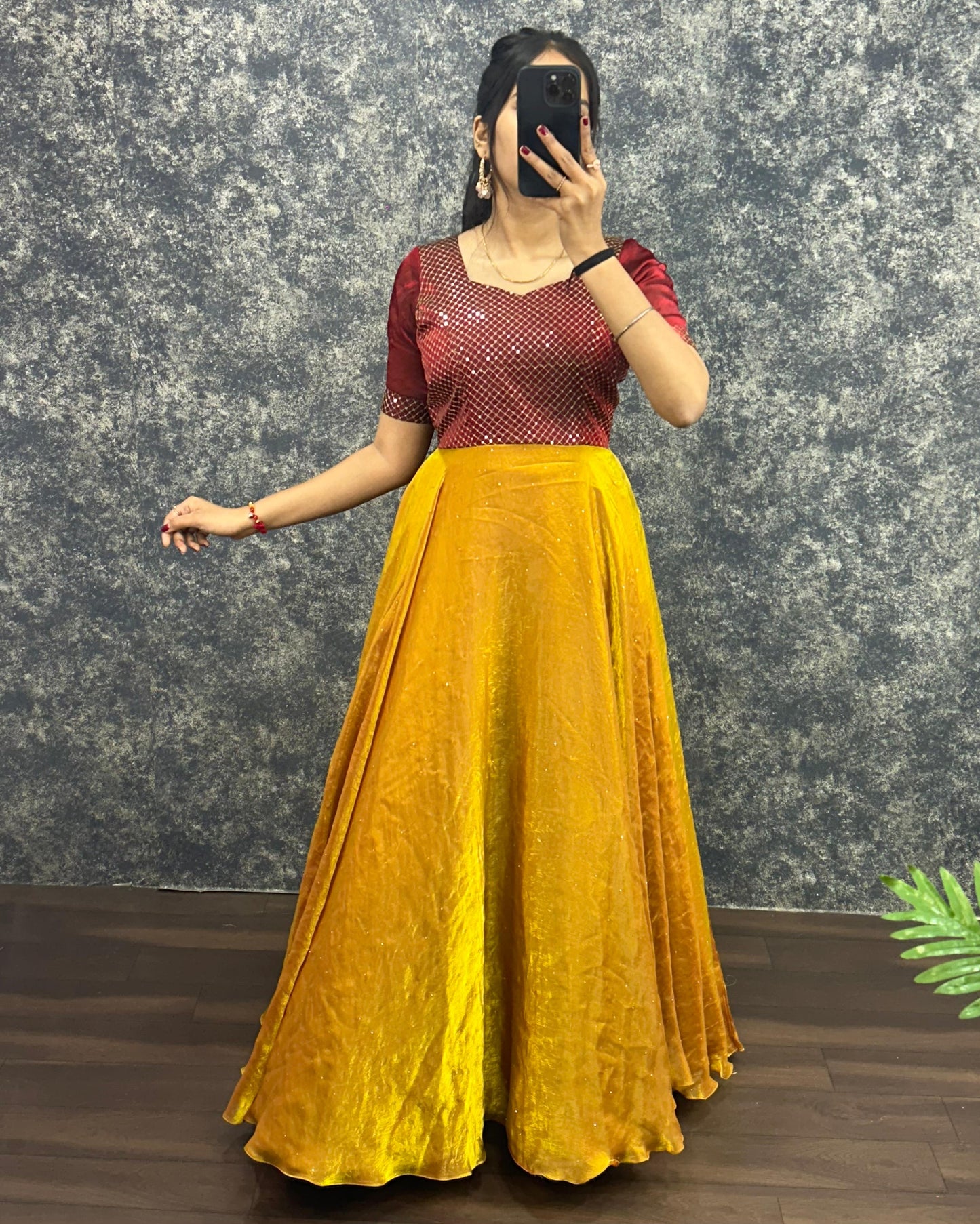Café Style Soft fendy gowns
