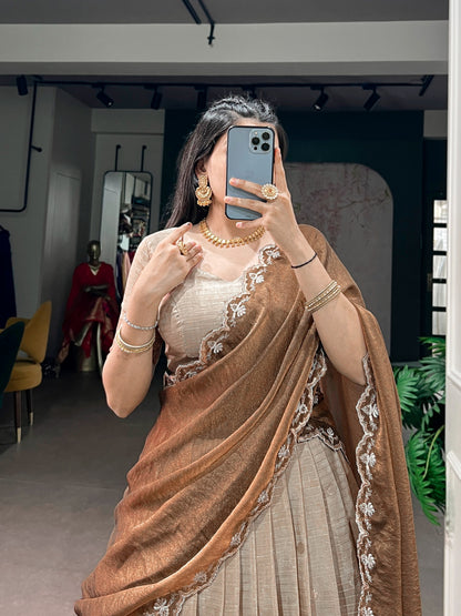Chinon checks tradition lehenga sets