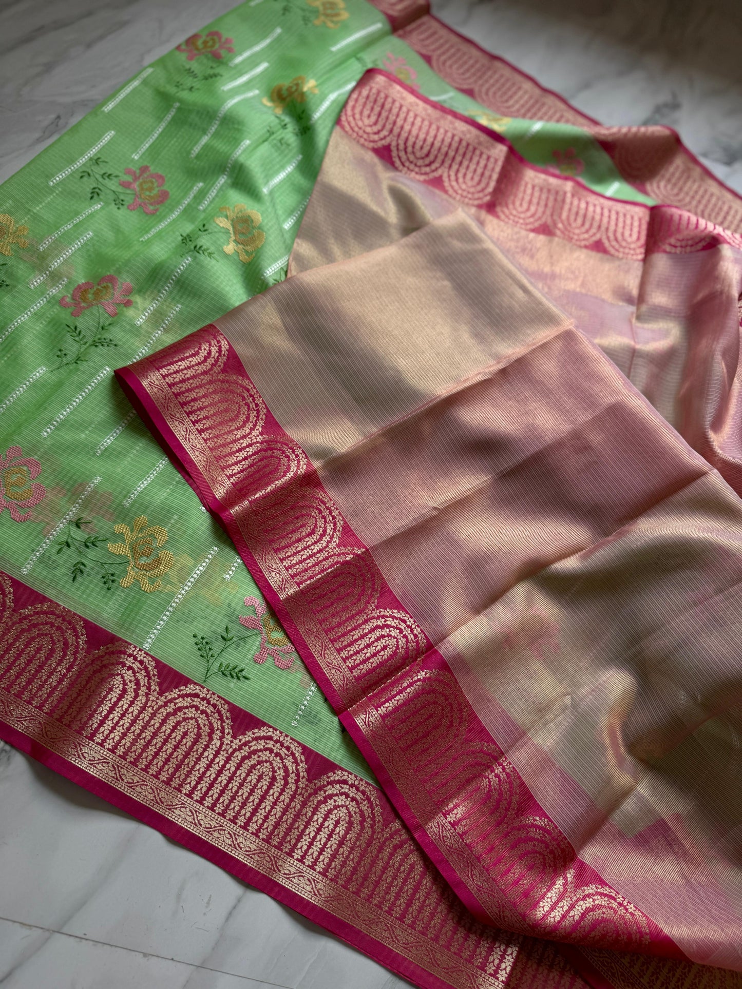 Banarai vintage classic Sankranthi sarees