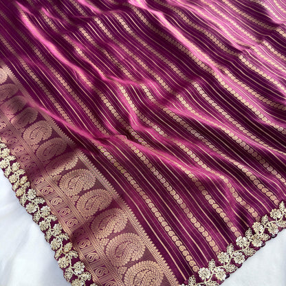 Festival special Saree with stitched blouse