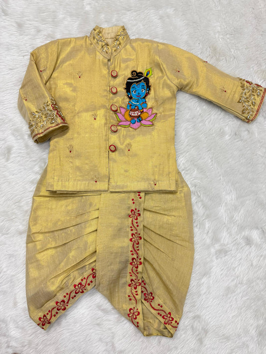 ✨ Krishna Design Maggam Work boys set  ✨