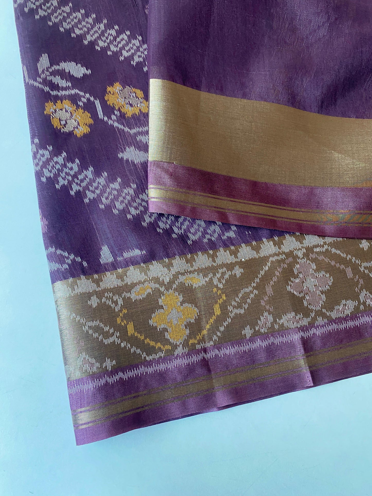 Tussar Patola ikkat budget saree