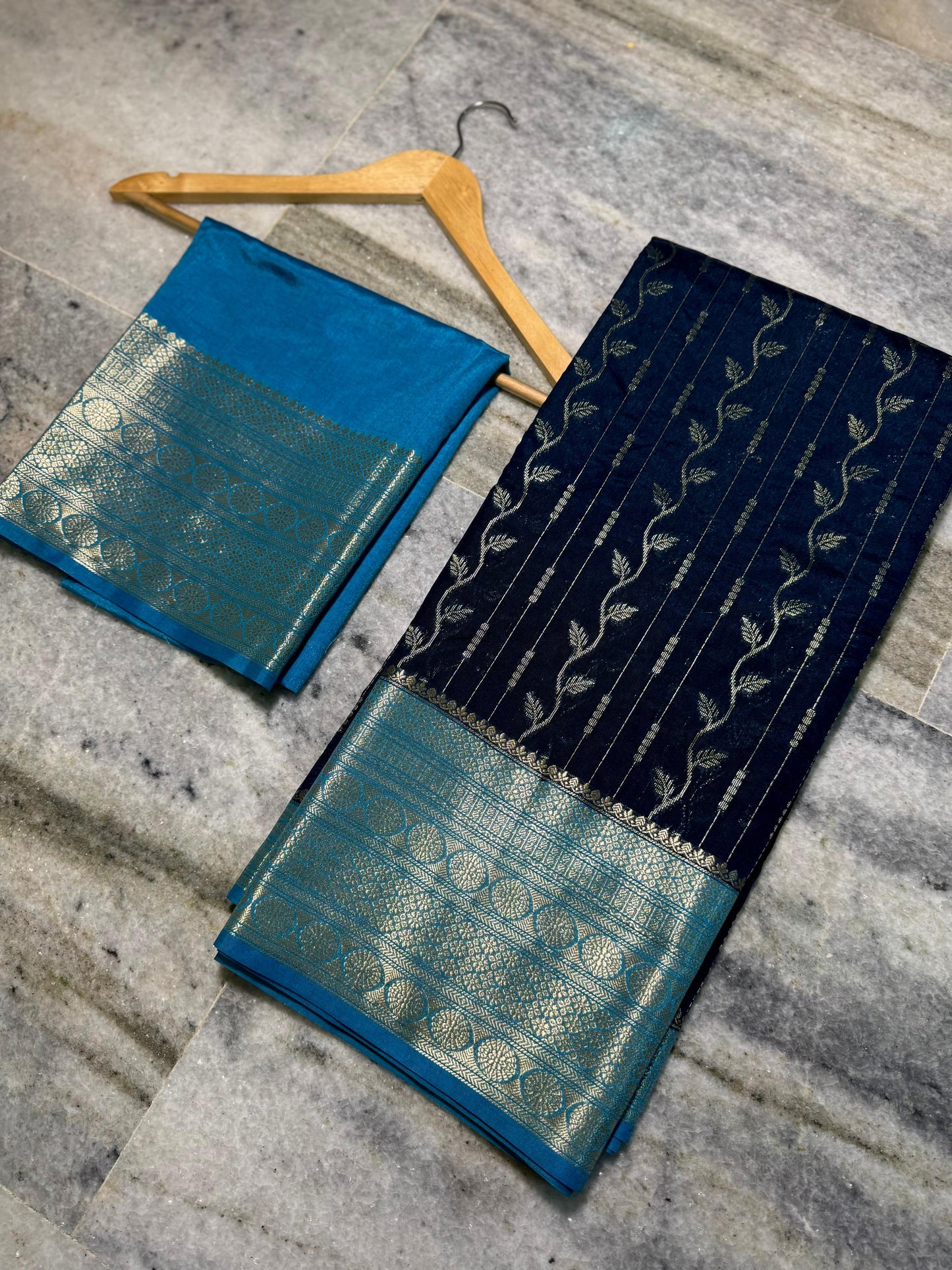 Budget Banarasi Handlooms’s semi chinya silk  sarees
