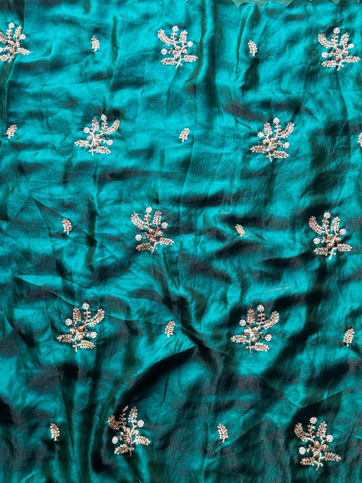 Stitched blouse saree-Soft space silk Saree