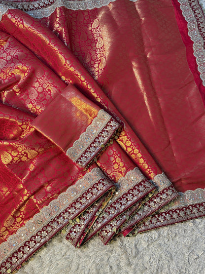Banarasi Bridal Kanjeevaram saree