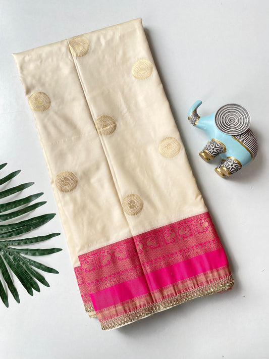 Soft silk sarees with Designer pallu