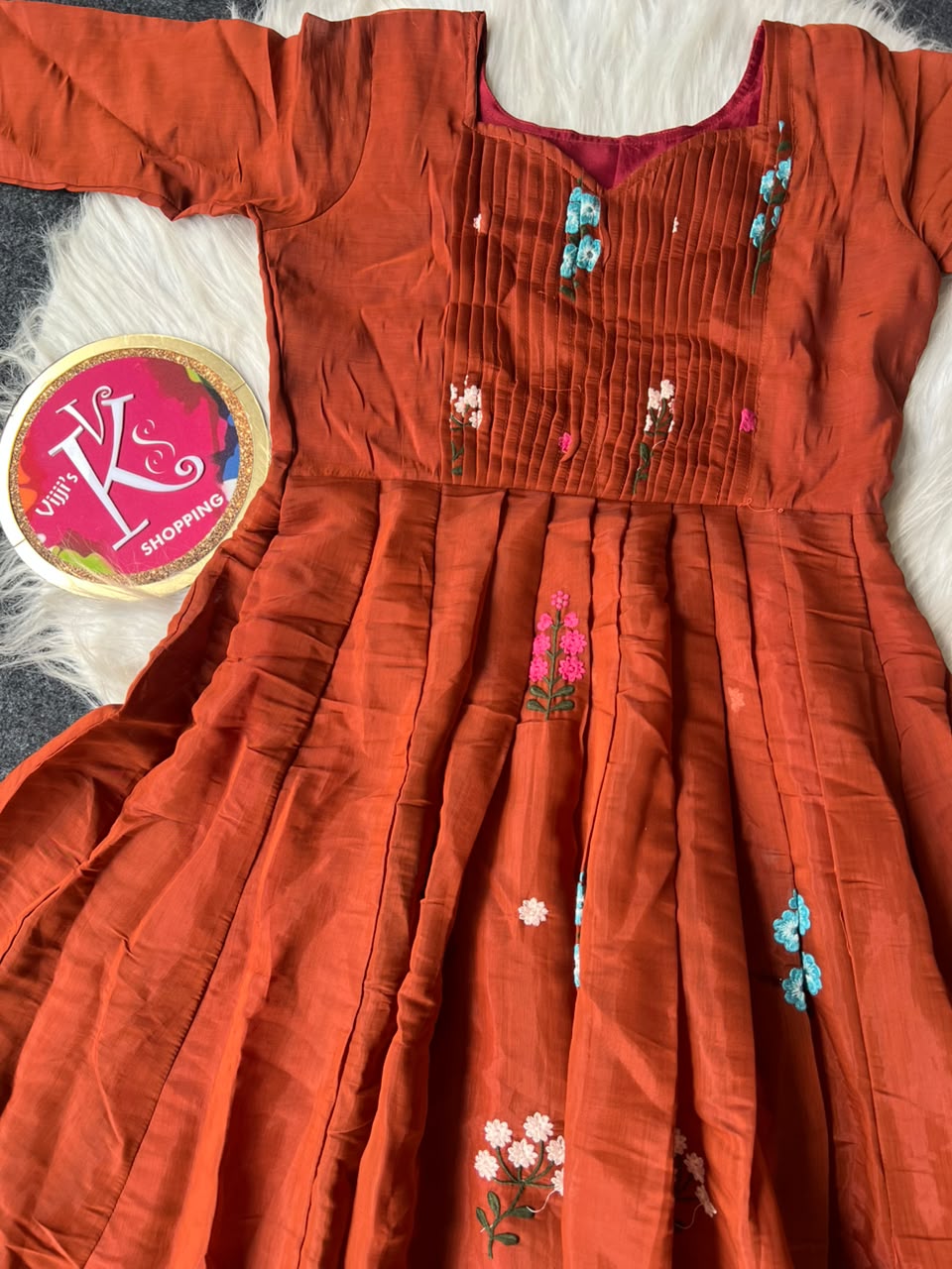 Café Embroidery Oo Sita  Gowns