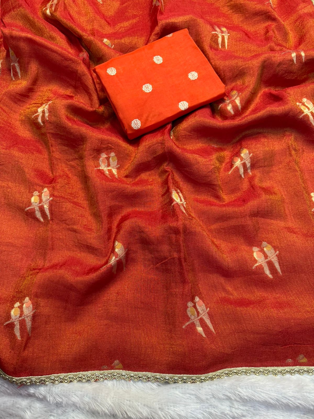Budget Viscose tissue silk saree