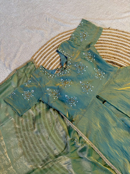 Premium Anarkali layer Peplum style set