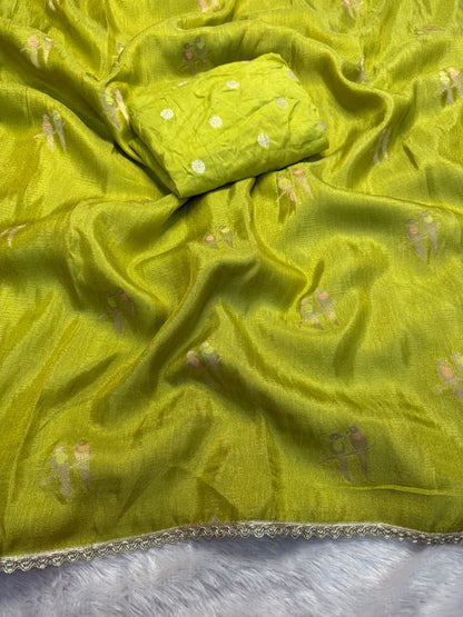 Budget Viscose tissue silk saree