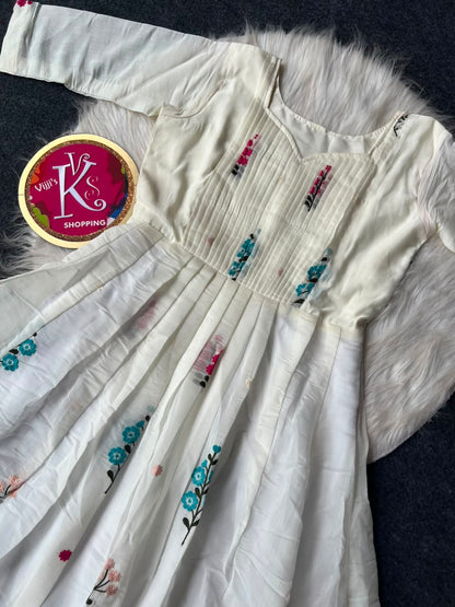 Café Embroidery Oo Sita  Gowns