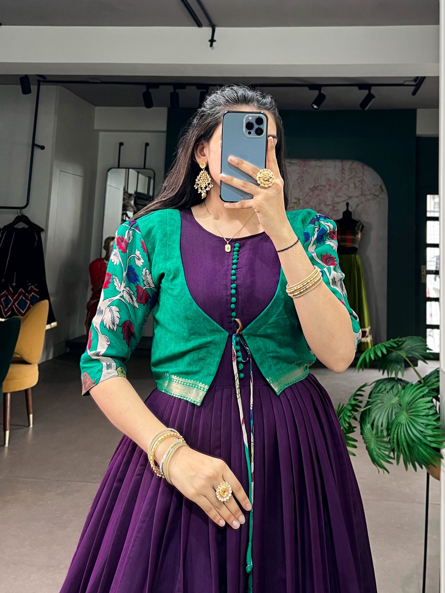 Traditional Koti long gowns