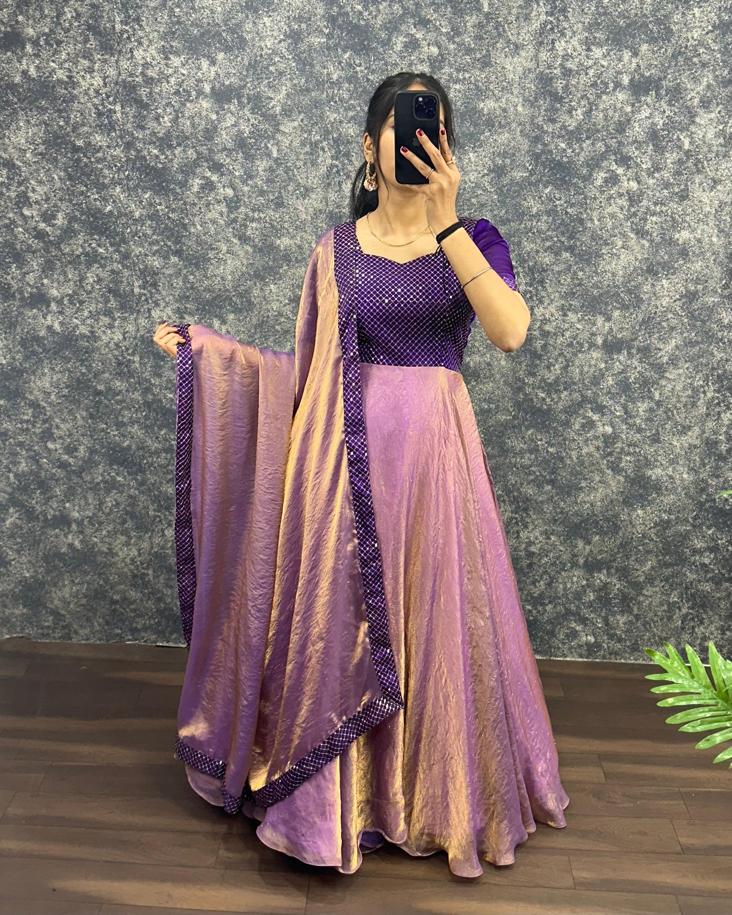 Café Style Soft fendy gowns