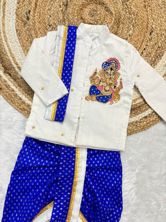 Kids kurta dhoti set