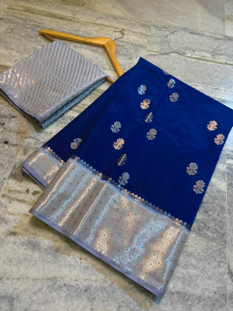 Banarasi katan zari soft fab budget sarees