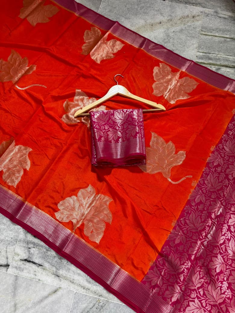 Katan Kanchi Handloom Silk Classic Trendy Saree
