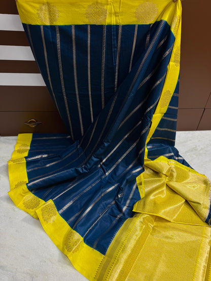 Banarasi Dyble Dupion Soft Classic sarees