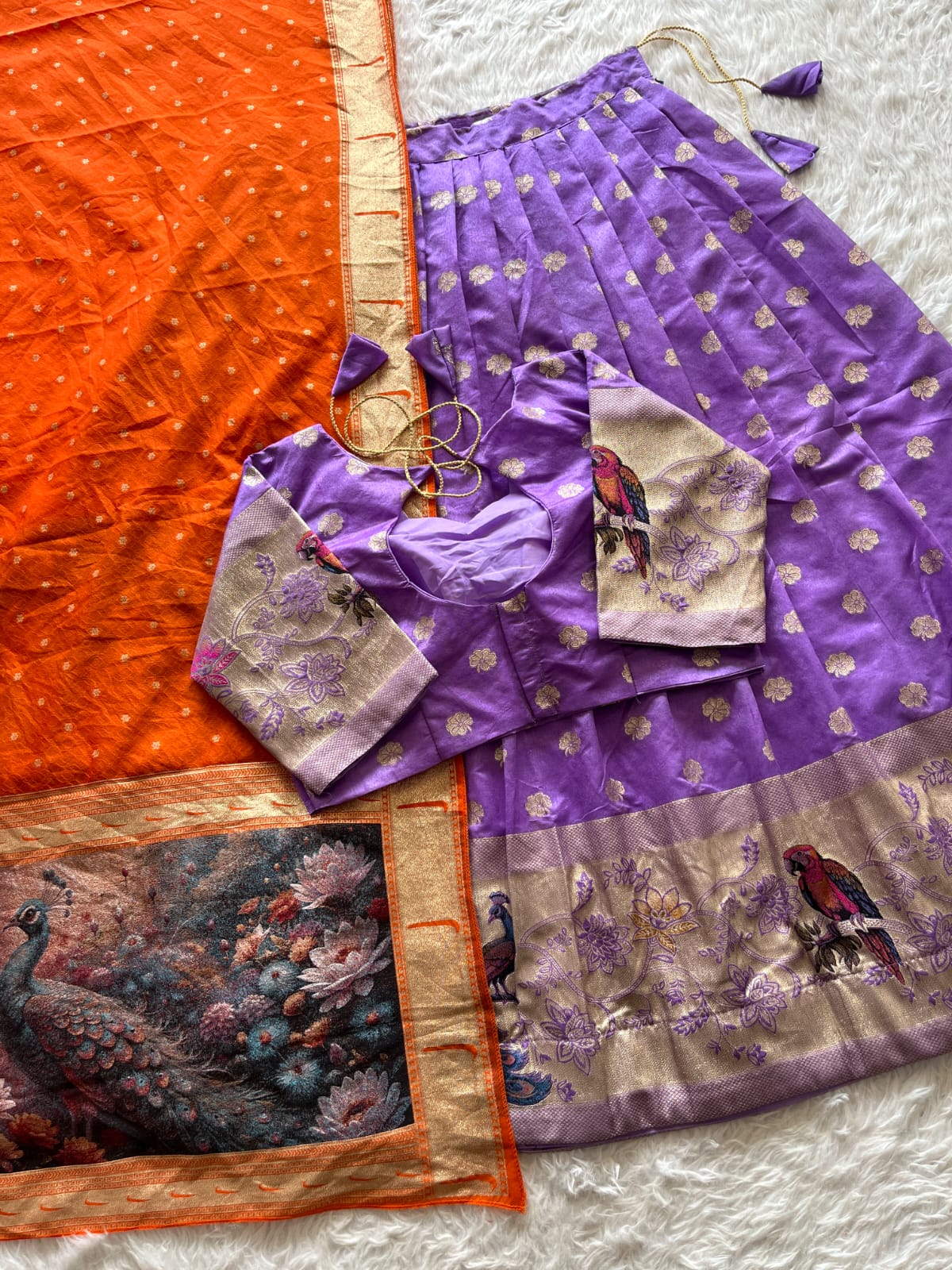 Dola Silk 3D Weaving Lehenga sets