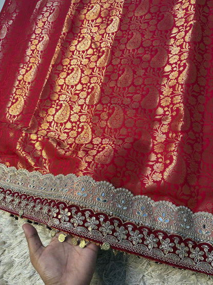 Banarasi Bridal Kanjeevaram saree