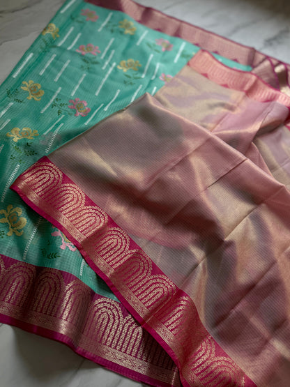 Banarai vintage classic Sankranthi sarees
