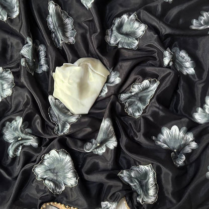 Hand work Soft Chinnon Silk buget friendly