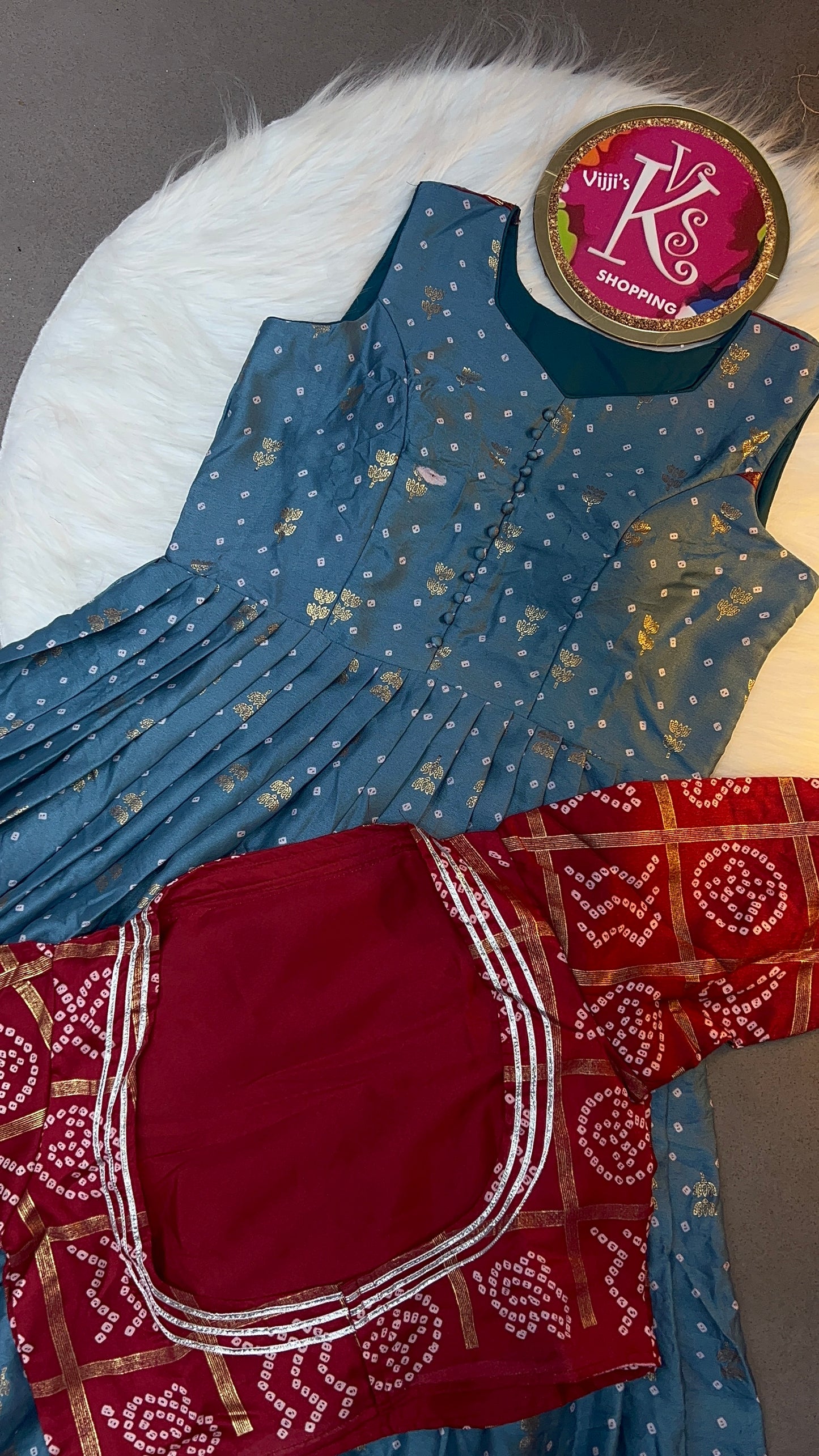 Mali Bandhini classic 2 in one gowns
