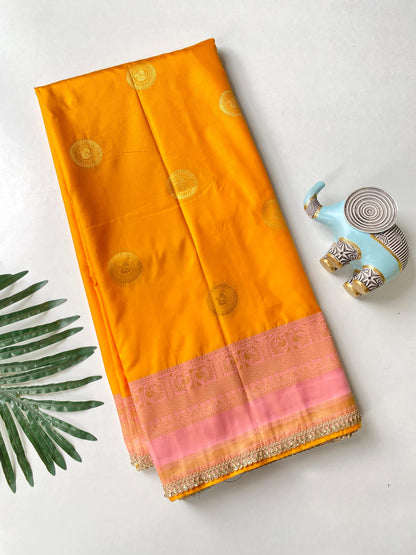 Soft silk sarees with Designer pallu