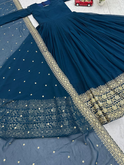 Aditi Roy style Anarkali Desginer set