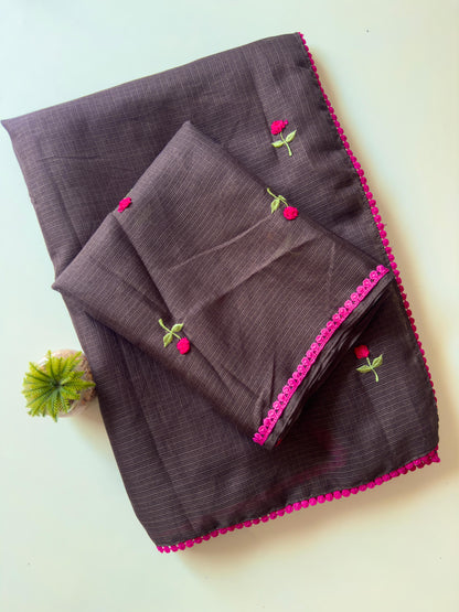 Kota Doriya saree with pure fabric and pure border budget