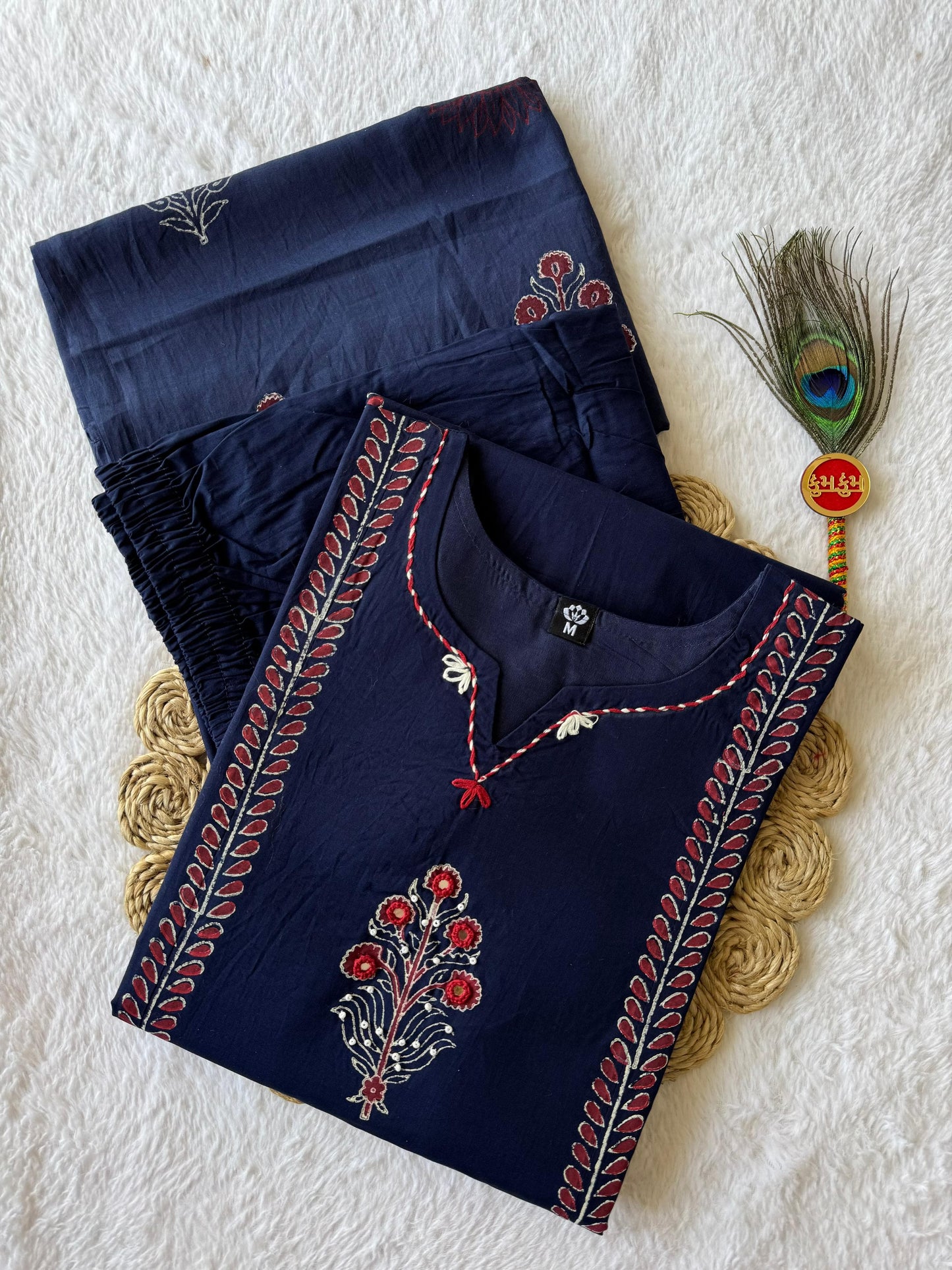 Mul cotton office wear kurti sets