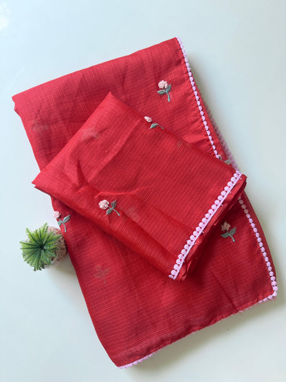 Kota Doriya saree with pure fabric and pure border budget