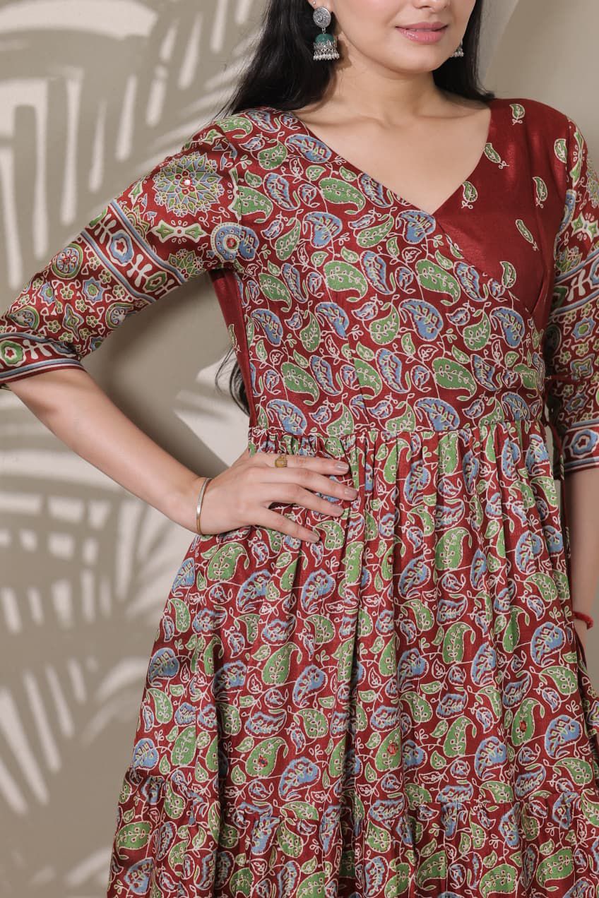 Angarakha party wear cafe gowns