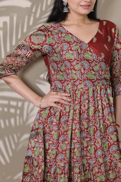 Angarakha party wear cafe gowns