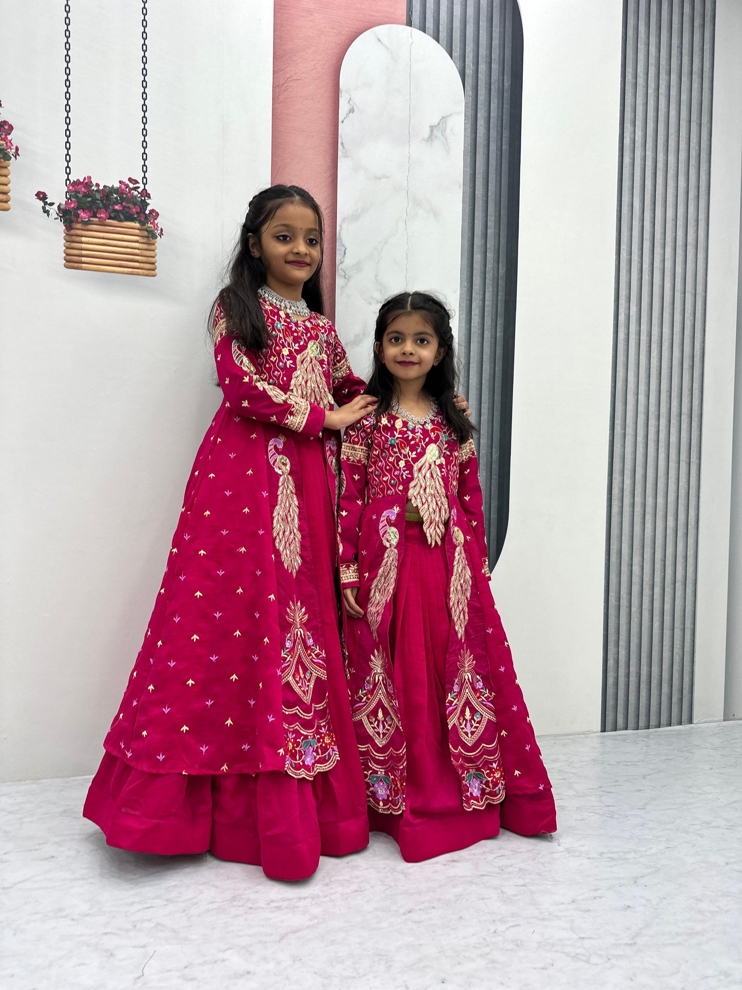 Kids cute peacock Desginer sets