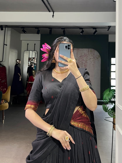 Diwali Pure Chanderi Zari
Lehenga