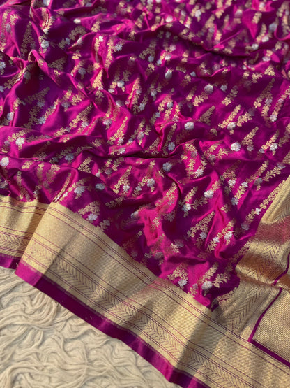 Premium Luxe Mashru Classic Saree